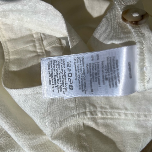 Madewell Linen-Cotton Princess-Seamed
Midi Dress Size S - Picture 10 of 10